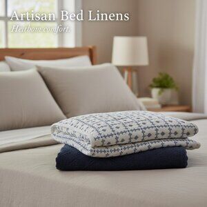 NEW Pair of 2 Radiant Exports Quilted Pillow Shams